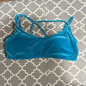 Velvet Blue Swim Top